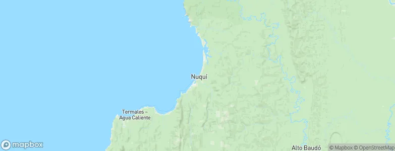 Nuquí, Colombia Map