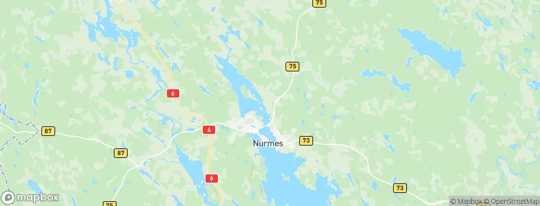 Nurmes, Finland Map