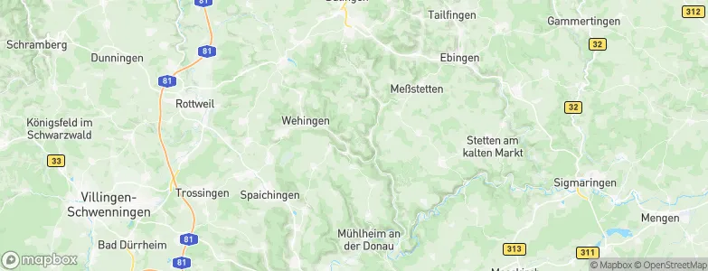 Nusplingen, Germany Map