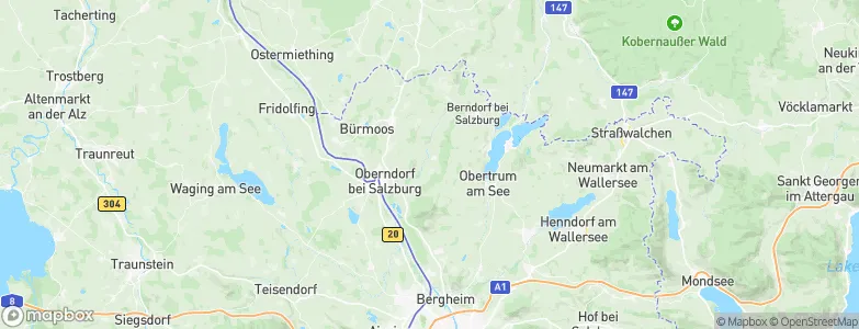 Nußdorf am Haunsberg, Austria Map