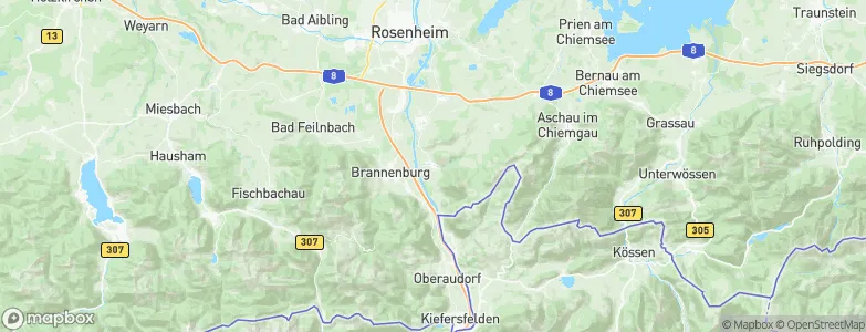 Nußdorf am Inn, Germany Map