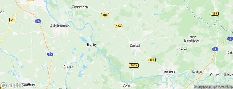 Nutha, Germany Map