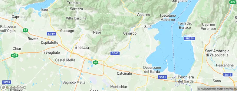 Nuvolento, Italy Map