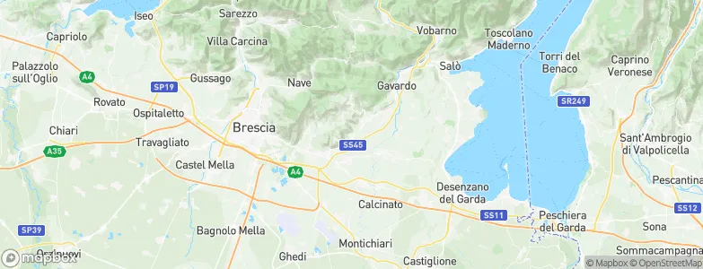 Nuvolera, Italy Map