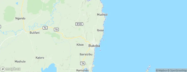 Nyakato, Tanzania Map