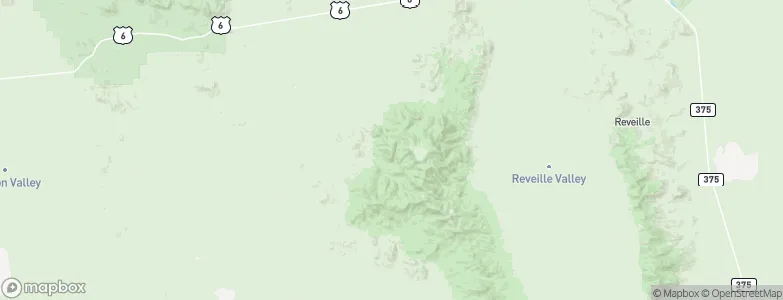 Nye, United States Map