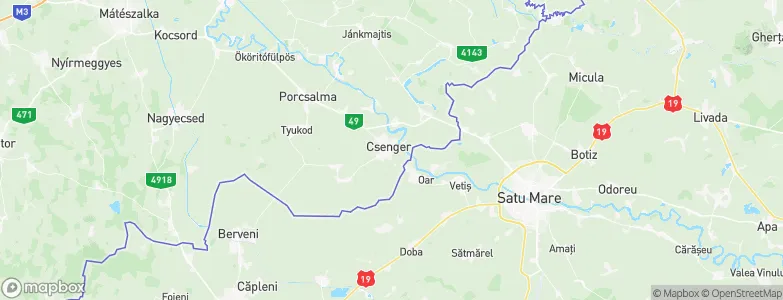 Nyirántanya, Hungary Map