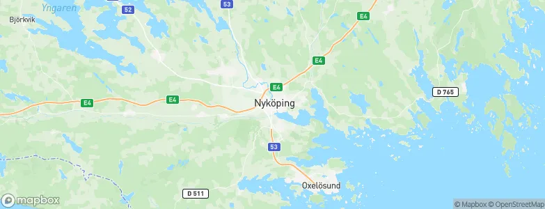 Nyköping, Sweden Map