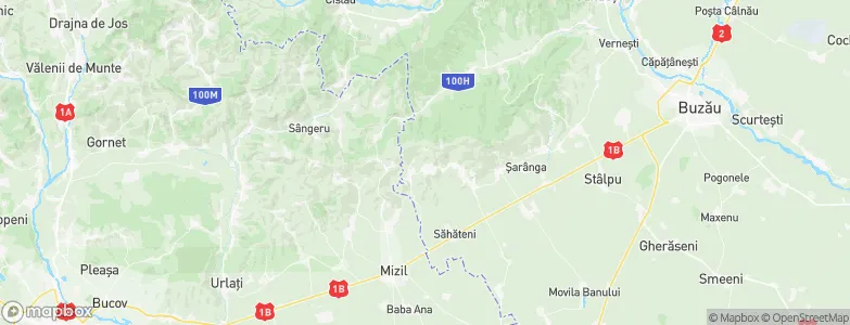 Năeni, Romania Map