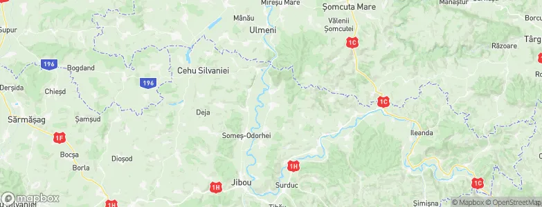 Năpradea, Romania Map