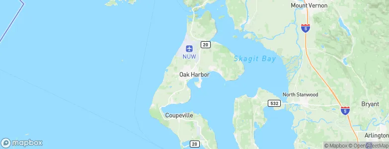 Oak Harbor, United States Map