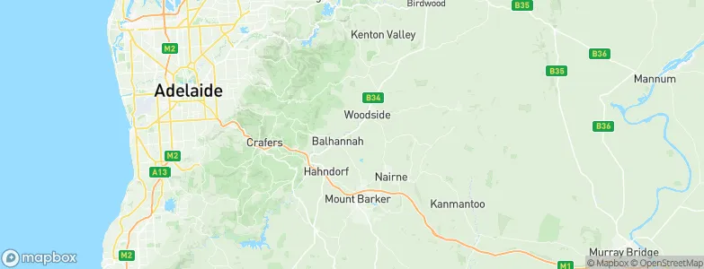 Oakbank, Australia Map