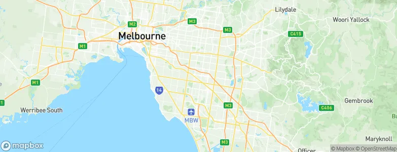 Oakleigh East, Australia Map