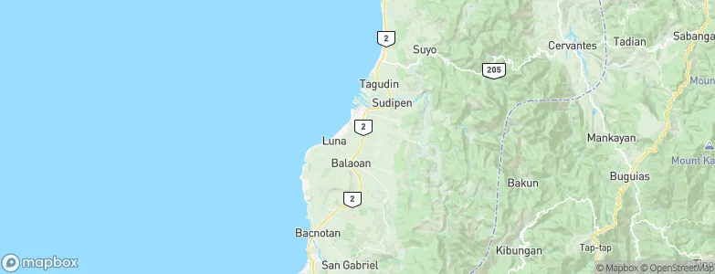 Oaqui, Philippines Map