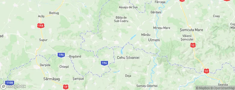 Oarţa de Jos, Romania Map