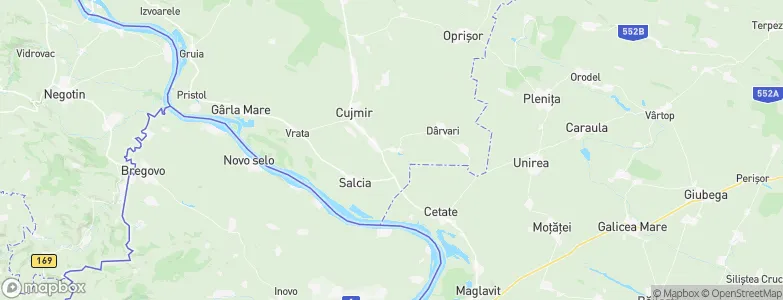 Obârșia de Câmp, Romania Map