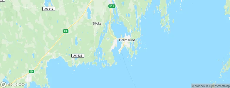 Obbola, Sweden Map