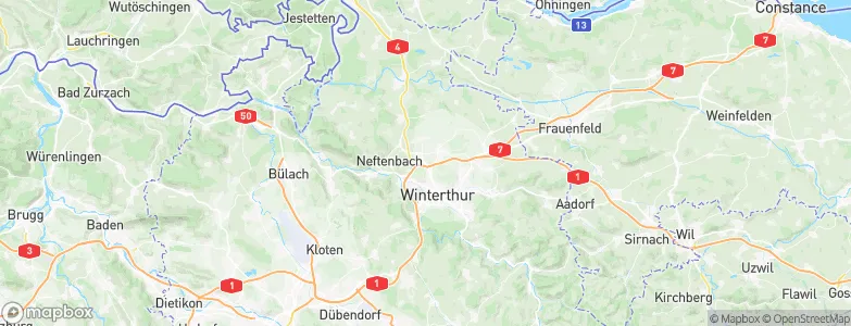 Ober-Ohringen, Switzerland Map