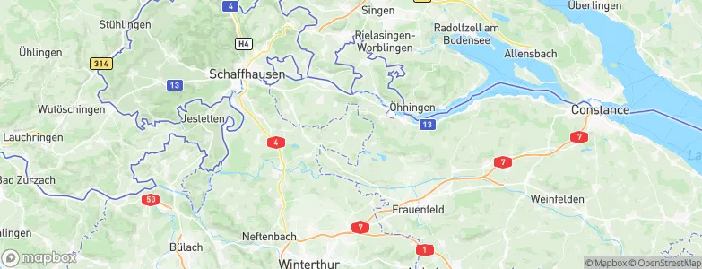 Ober-Stammheim, Switzerland Map