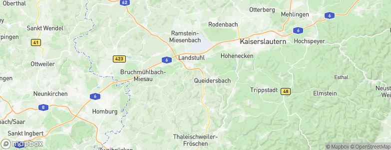 Oberarnbach, Germany Map