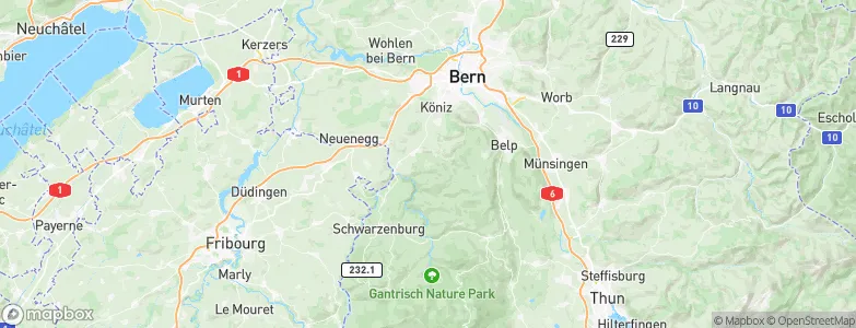 Oberbalm, Switzerland Map