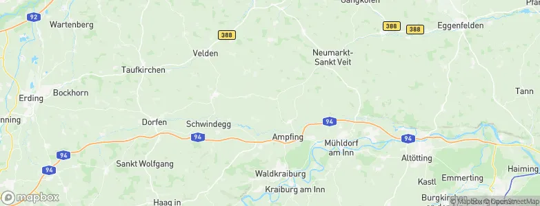 Oberbergkirchen, Germany Map