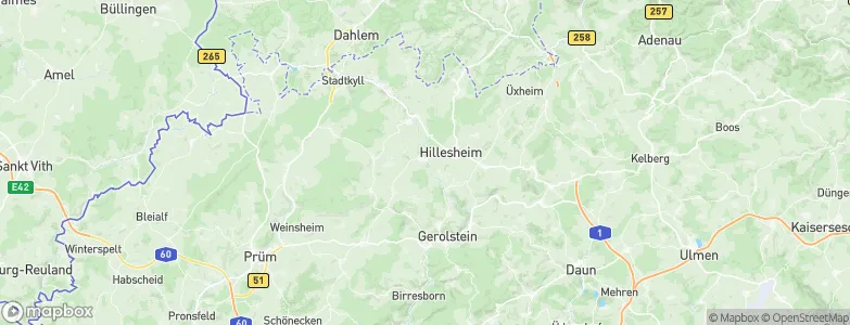 Oberbettingen, Germany Map
