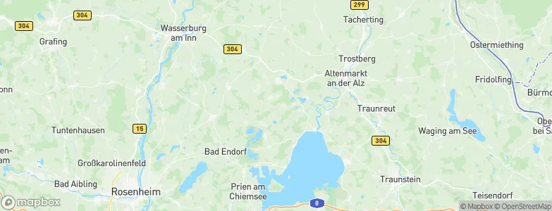 Oberbrunn, Germany Map