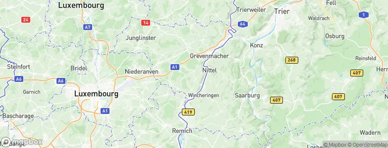 Oberdonven, Luxembourg Map