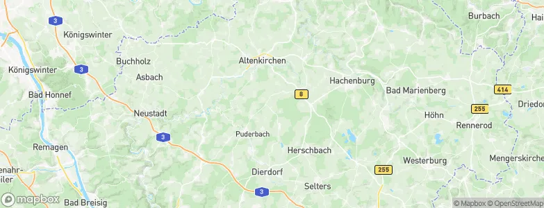 Oberdreis, Germany Map