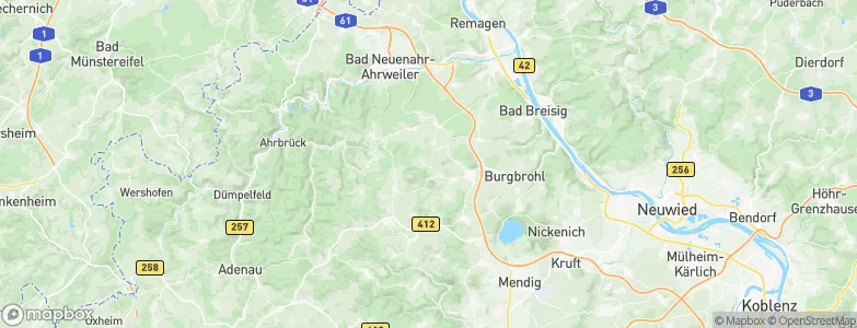 Oberdürenbach, Germany Map