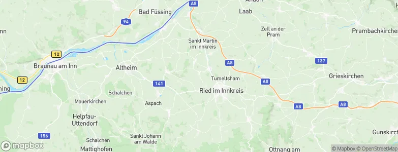 Obereitzing, Austria Map