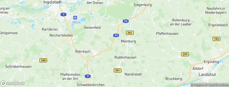 Oberempfenbach, Germany Map