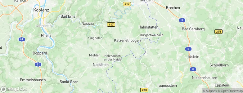 Oberfischbach, Germany Map