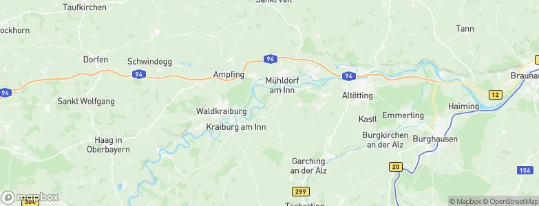 Oberflossing, Germany Map