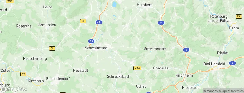 Obergrenzebach, Germany Map