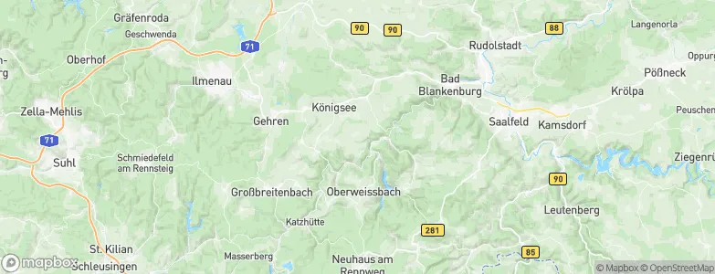 Oberhain, Germany Map