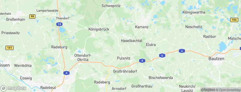 Oberlichtenau, Germany Map