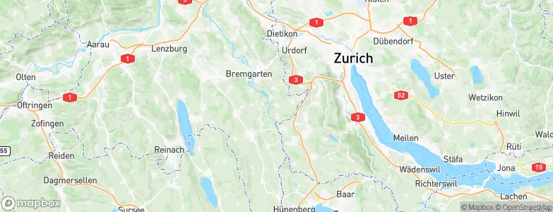 Oberlunkhofen, Switzerland Map