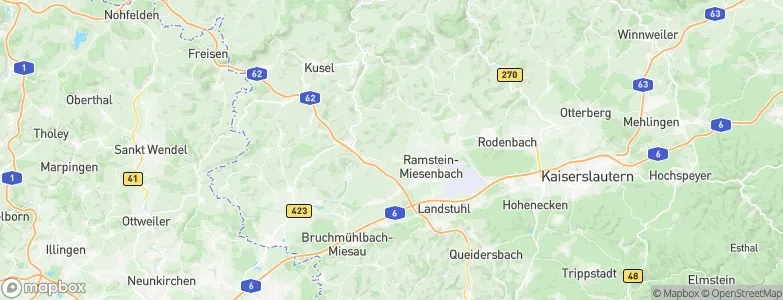 Obermohr, Germany Map