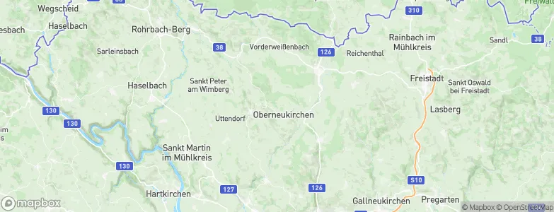 Oberneukirchen, Austria Map