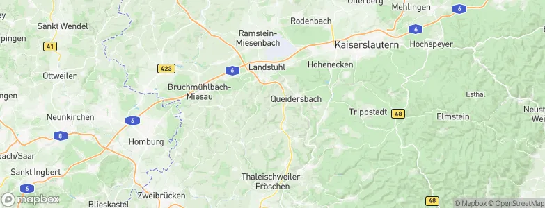 Obernheim, Germany Map