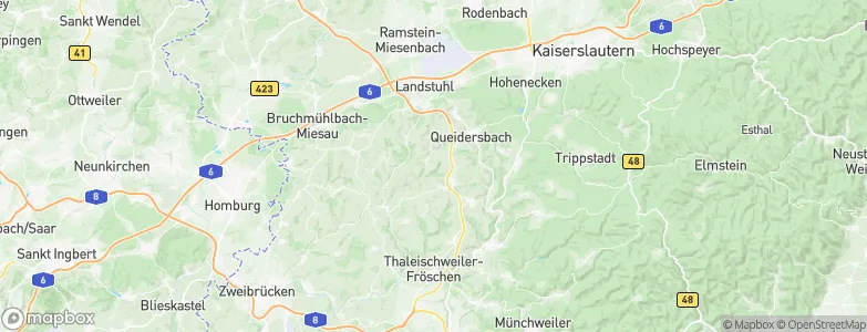 Obernheim-Kirchenarnbach, Germany Map