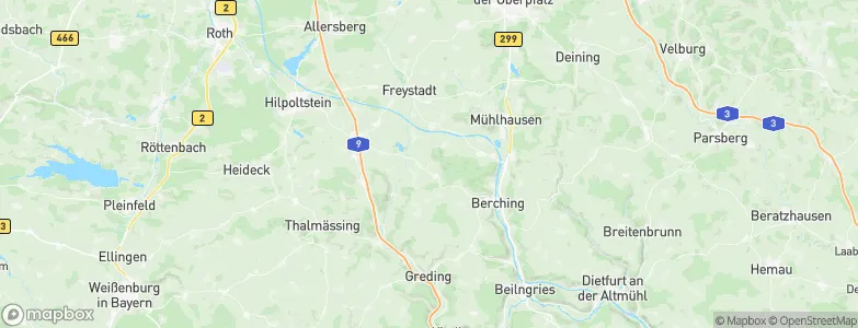 Obernricht, Germany Map