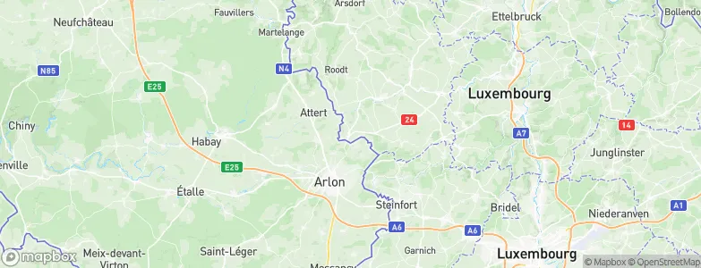 Oberpallen, Luxembourg Map