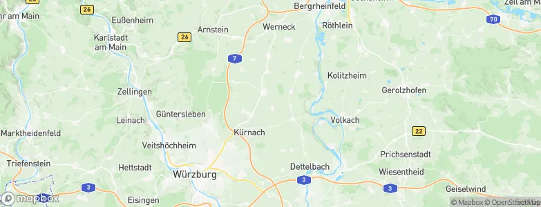 Oberpleichfeld, Germany Map