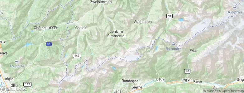 Oberried, Switzerland Map
