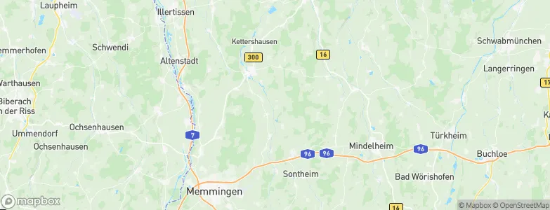 Oberschönegg, Germany Map