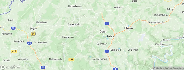 Oberstadtfeld, Germany Map