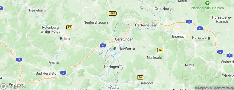 Obersuhl, Germany Map